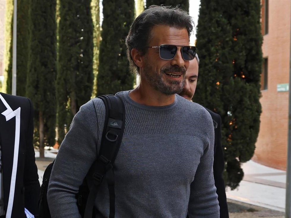 Rodolfo Sancho a su llegada al Juzgado de Violencia sobre la Mujer de Alcobendas