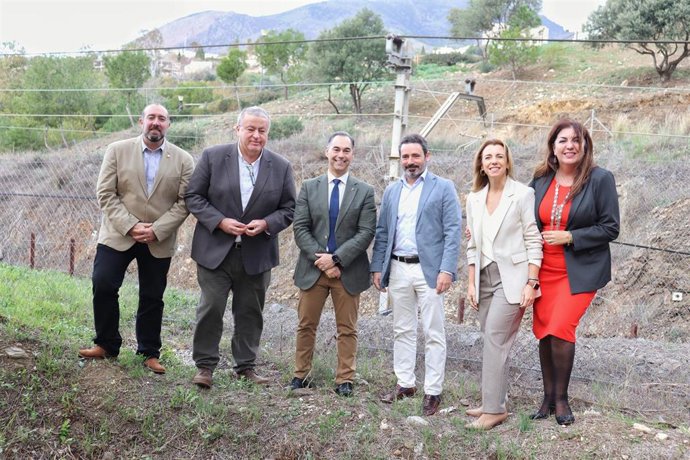 El secretario general del PP de Málaga, José Ramón Carmona, en Benalmádena