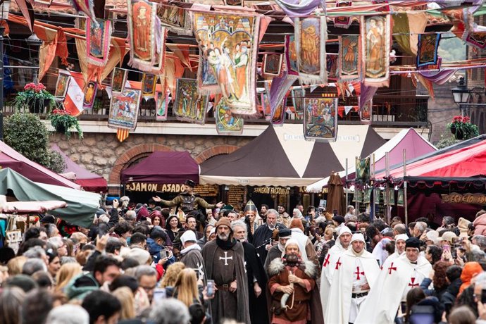 Celebración de Las Bodas de Isabel en la recreación medieval de la leyenda de Los Amantes de Teruel