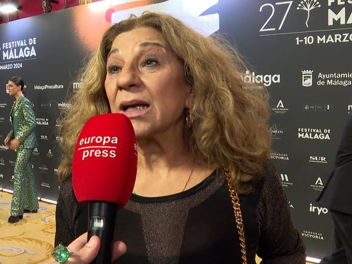 Lolita Flores en la presentación del Festival de Cine de Málaga