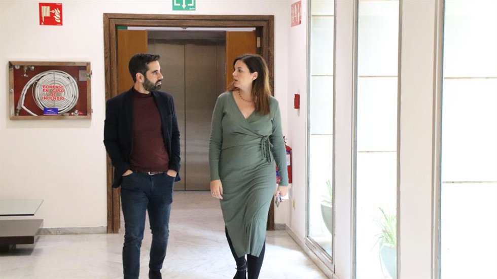 José Muñoz y Sandra Gómez