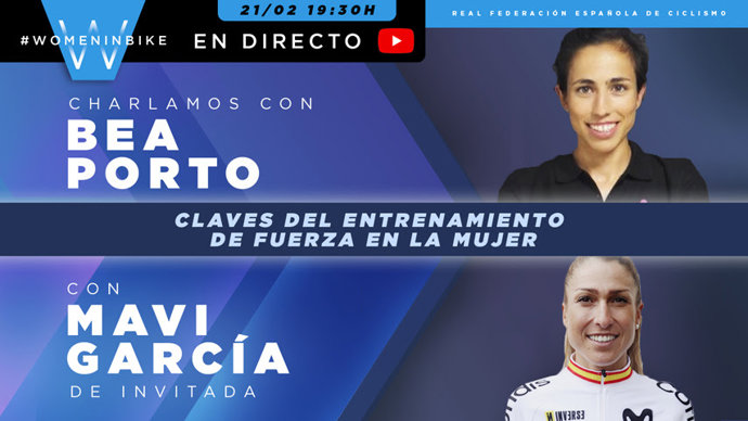 'Women In Bike' estrena un ciclo de charlas en directo sobre ciclismo femenino