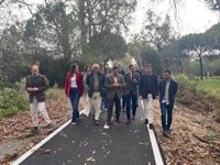 La Junta culmina las obras del carril cicloturista del Espacio Natural de Doñana 'El Asperillo' en Huelva