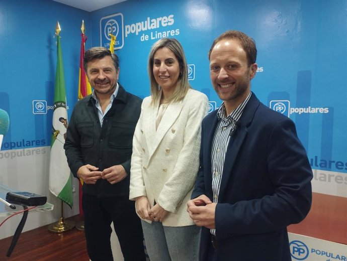 Toni Martín, Mariola Aranda y Erik Domínguez.