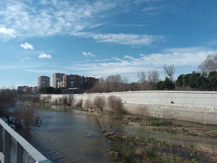 Pont del Rei a Madrid Río, on se'n va a celebrar la masclet aquest diumenge 18 de mar