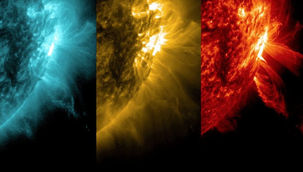 Llamarada solar del 16 de febrero