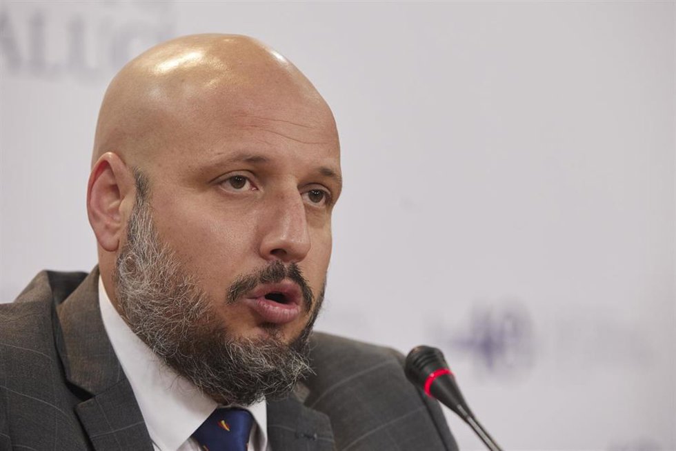 Archivo - El portavoz adjunto de Vox en el Parlamento de Andalucía, Rodrigo Alonso, en una imagen de archivo. 