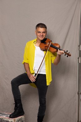Archivo - El violinista Vasko Vassilev presenta su espectáculo Acoustic en la Fundación Bancaja