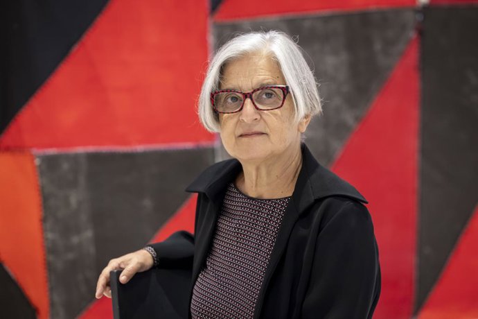 Archivo - IVAM 5 Octubre 2022 Presentación de la exposición: Teresa Lanceta. Tejer como código abierto Fotografías Miguel Lorenzo