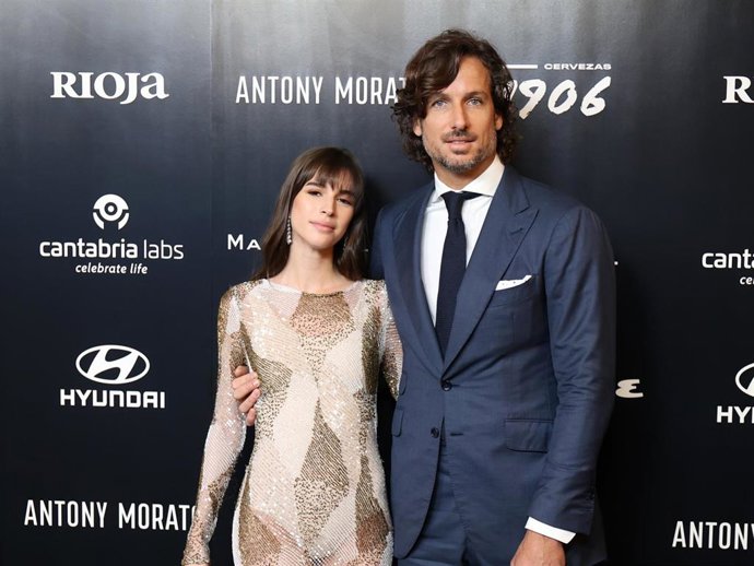Archivo - Sandra Gago y Feliciano López durante la entrega de losPremios Hombre del Año Esquire que se celebra en el Casino de Madrid, a 14 de diciembre de 2022, en Madrid (España).