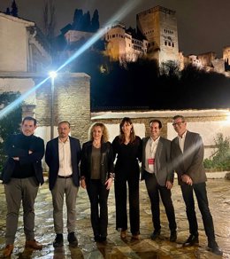 Foto de familia durante el Global MICE Forums Corporate Edition.