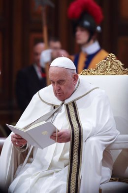 El Papa en una foto de archivo