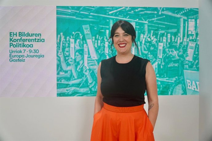 Archivo - La parlamentaria de EH Bildu Oihana Etxebarrieta