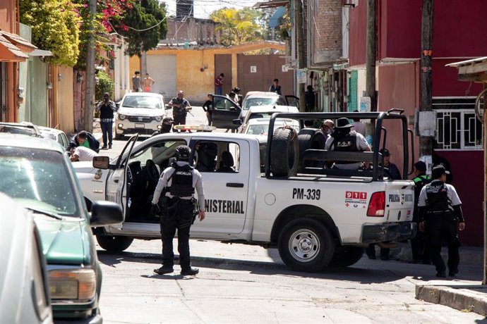 Policía en Guerrero, México