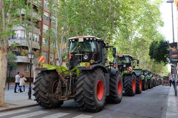 Archivo - Movilización agraria