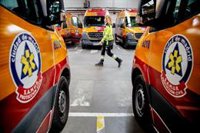 Herido grave un motorista de 36 años tras salirse de la calzada en la M-40