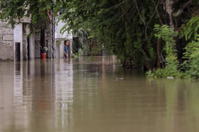 Archivo - Inundaciones en Filipinas