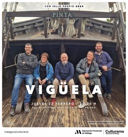 La Diputación trae a Vigüela en concierto el próximo 22 de febrero