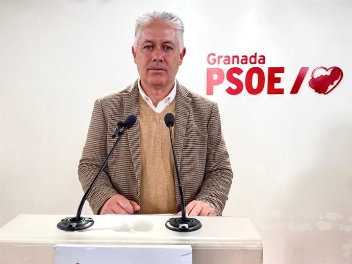 El diputado socialista en la Diputación de Granada José María Villegas