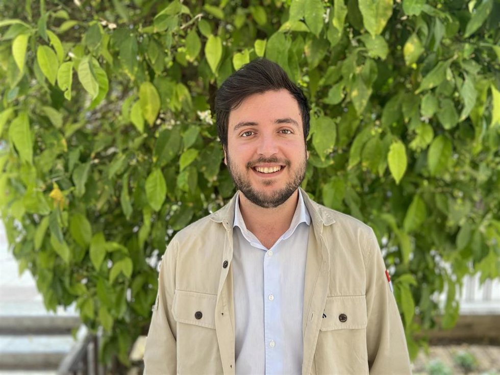 El presidente de Nuevas Generaciones de la Región de Murcia Antonio Landáburu