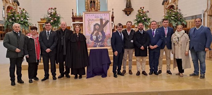 Jesús de la Pasión, protagonista del cartel de la Semana Santa de Guadalajara.