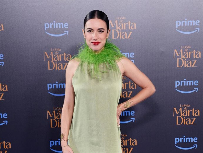 Archivo - Blanca Paloma en la premiere de La vida de Marta Díaz de Prime Video en Kinépolis Ciudad de la Imagena 18 de Octubre de 2023 en Madrid (España).