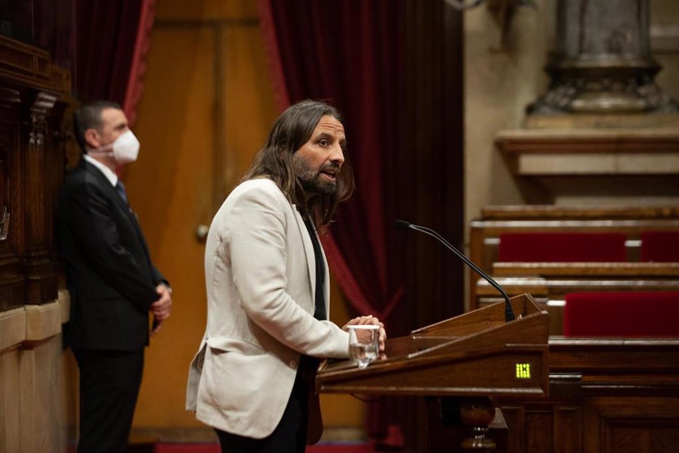 Archivo - El diputado de ERC en el Parlament Jordi Albert