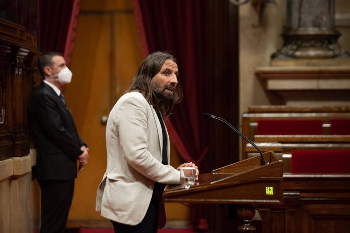 Archivo - El diputat d'ERC al Parlament Jordi Albert