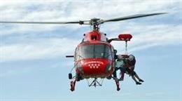 Archivo - Helicóptero del GERA