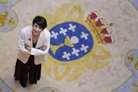 Perfil.- Pontón, la mujer que hizo historia en el nacionalismo en torno a un liderazgo sin fisuras y que no se rinde