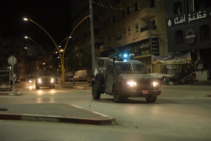 Imagen de archivo del Ejército de Israel en Cisjordania