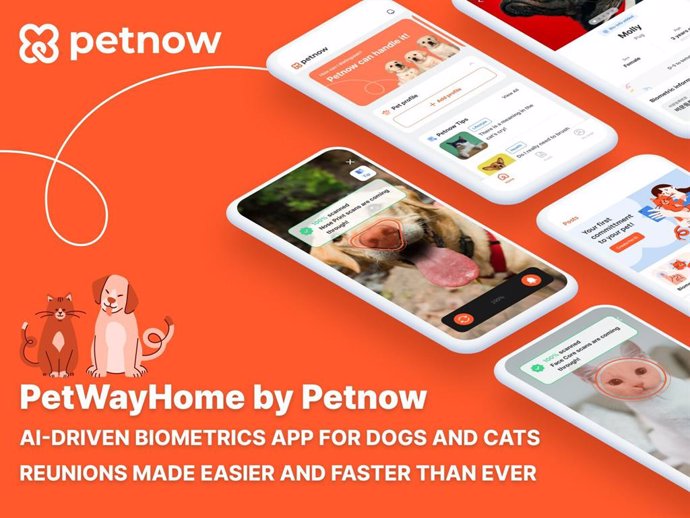 PetWayHome by Petnow: AI-Driven biometrics app for dogs and cats, reunions made easier and faster than ever.