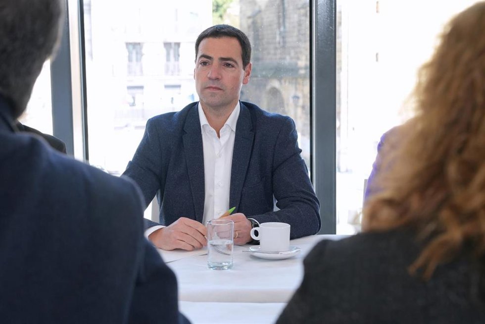 El candidato de EAJ-PNV a Lehendakari, Imanol Pradales.