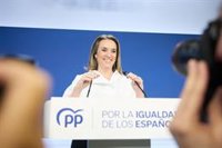 Gamarra dice que el modelo de Sánchez no cuenta con respaldo: "El PSOE ha sido devorado por el independentismo"