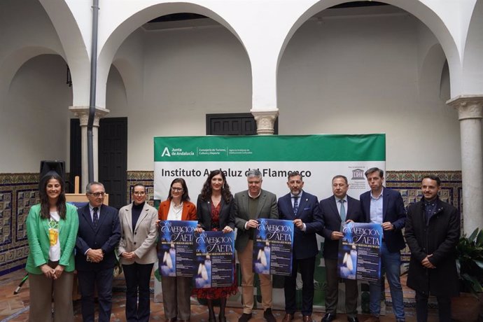 El Instituto Andaluz de Flamenco acoge la presentación de la XI Exaltación de la Saeta.