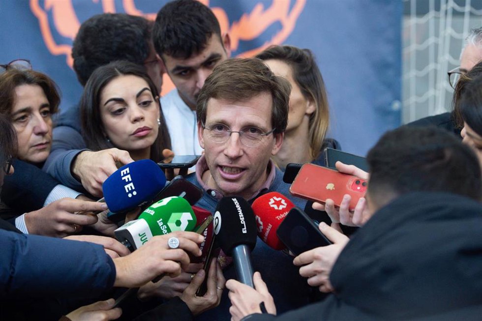 El alcalde de Madrid, José Luis Martínez-Almeida