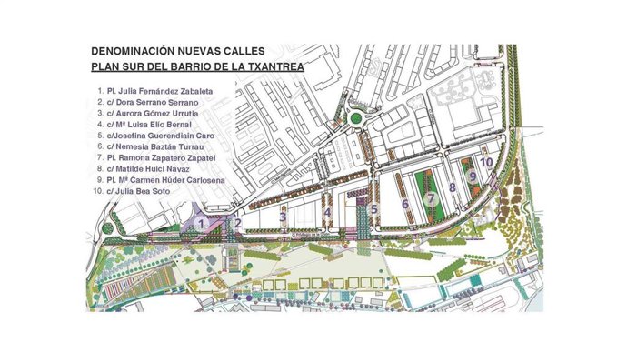 El Ayuntamiento denominará siete calles y tres plazas con nombres de mujeres de Pamplona "represaliadas por el franquismo"