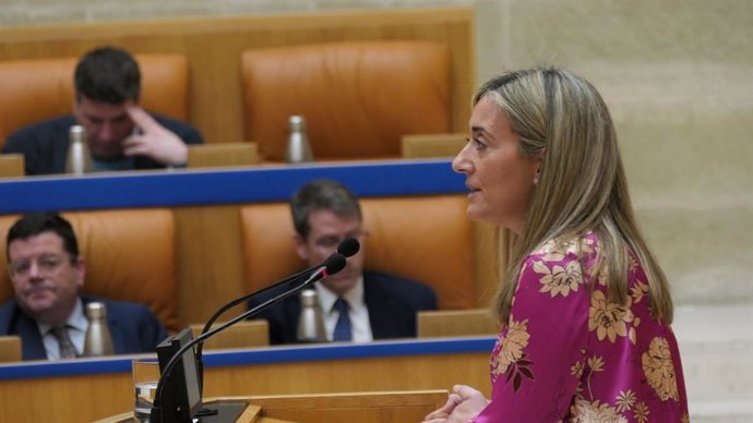 La portavoz del PP, Cristina Maiso