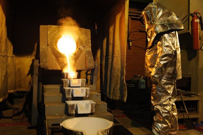 Archivo - Fundición de metales de la minera anglo-rusa Polymetal.