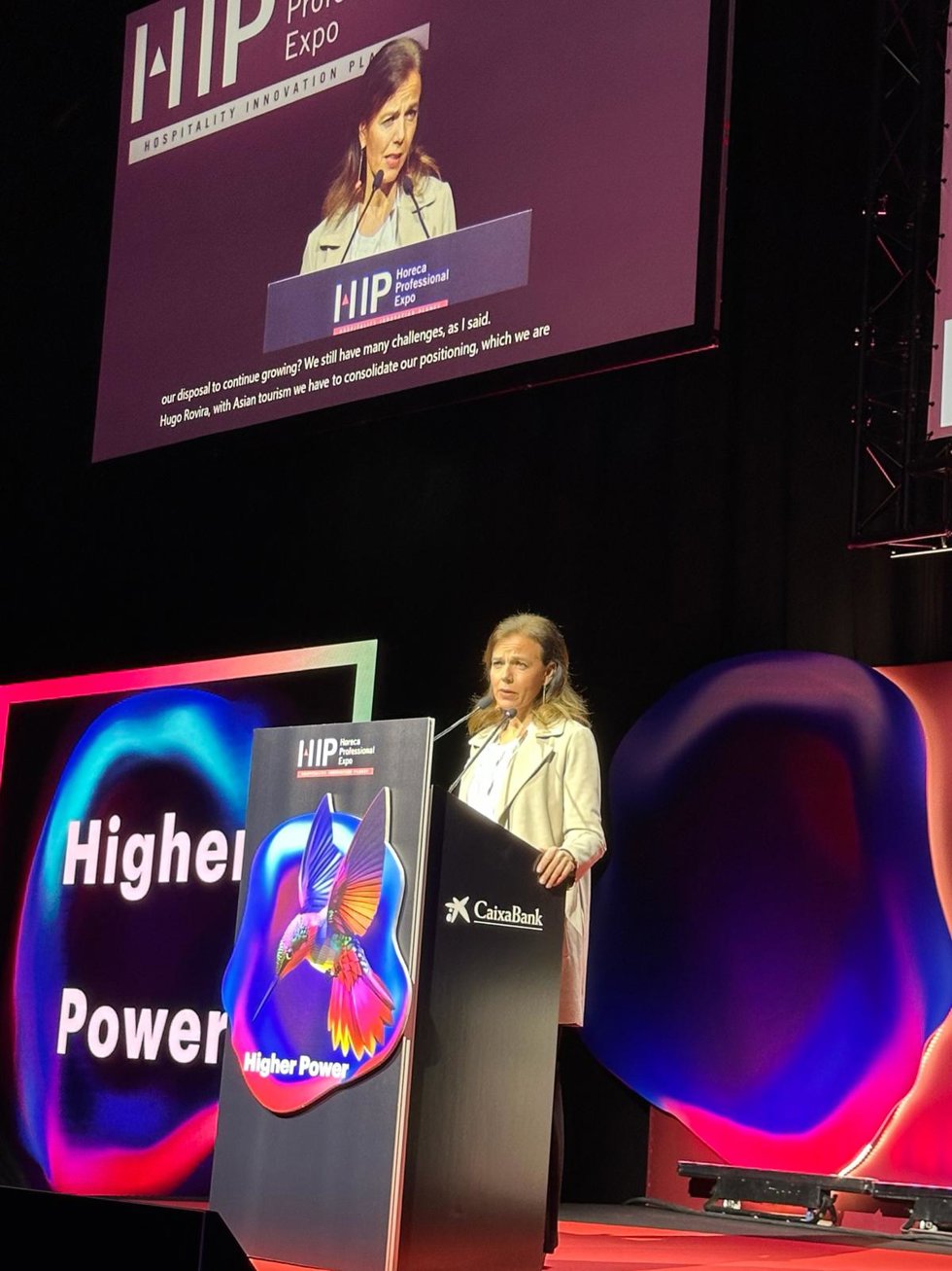 La concejala delegada de Turismo, Almudena Maíllo, ha inaugurado este lunes HIP (Hospitality Innovation Planet)