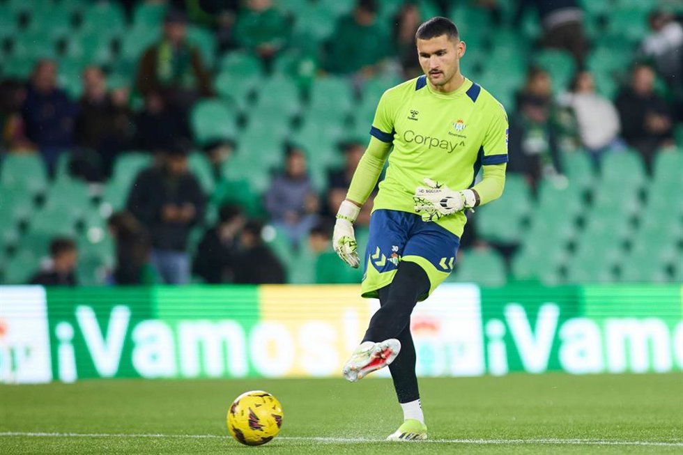 Fran Vieites, jugador del Real Betis.