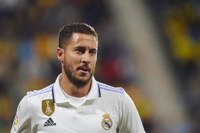 Archivo - El belga Eden Hazard, durante su etapa en el Real Madrid.