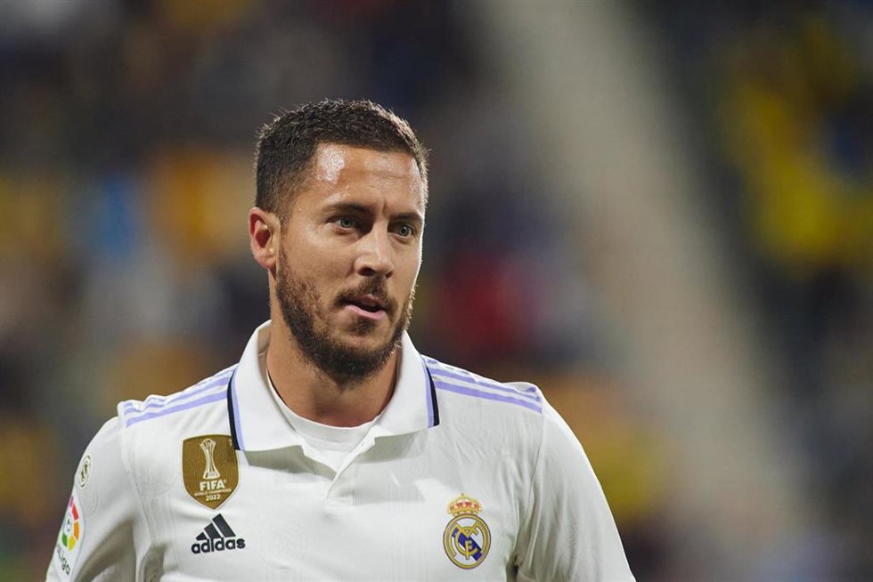 Archivo - El belga Eden Hazard, durante su etapa en el Real Madrid.