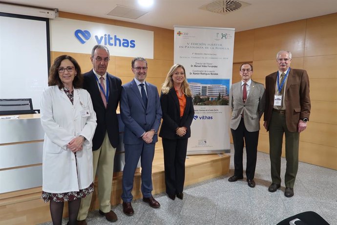 El Hospital Vithas Sevilla acoge la primera sesión presencial del Máster en Patología de la Rodilla de la CEU Andalucía.