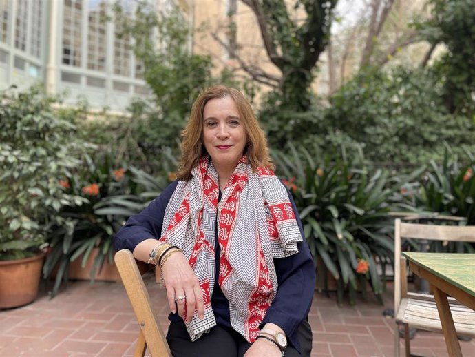 La escritora y ensayista Anna Pags presenta 'Aquella nena de les paraules'