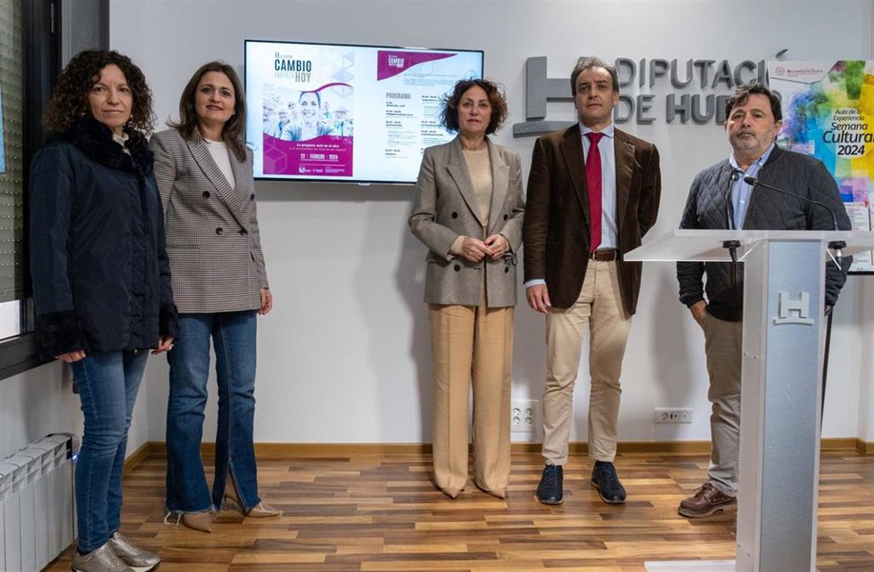 Presentación en Diputación de la segunda edición del encuentro 'El Cambio empieza hoy'.