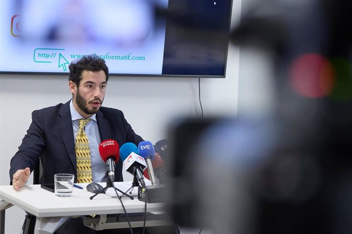 El responsable jurídico de la Plataforma 6-F, Xaime da Pena Gutiérrez