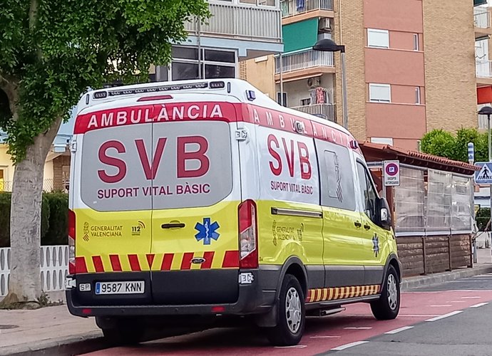 Archivo - Arxiu- Foto d'arxiu d'ambulncia de Suport Vital Bsic (SVB)
