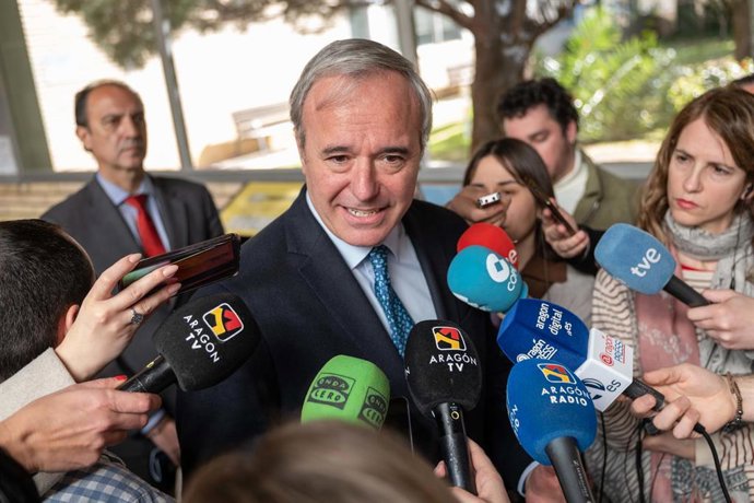 El presidente del Gobierno de Aragón, Jorge Azcón.
