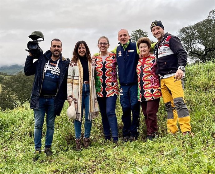 Equipo del programa de televisión 'Castilla-La Mancha Me Gusta' .